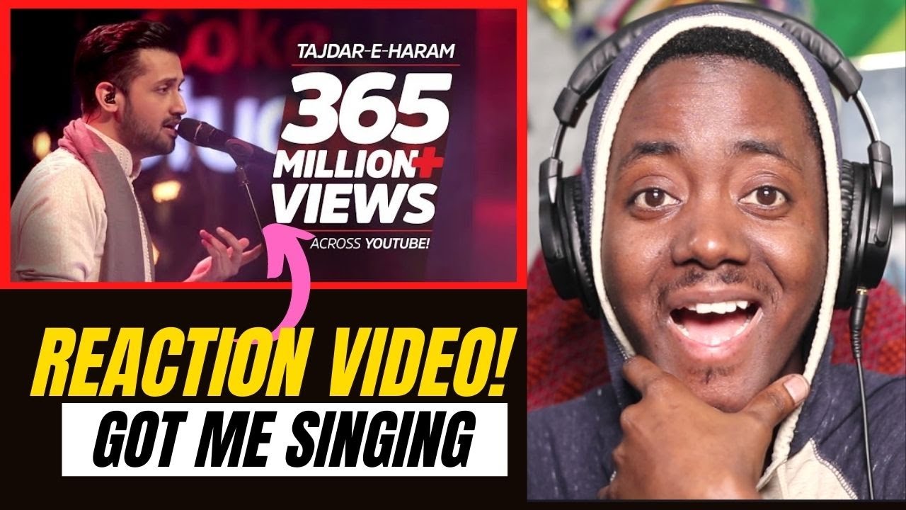 Coke Studio Season 8| Tajdar-e-Haram| Atif Aslam - Reaction Video @AbdimalikReacts