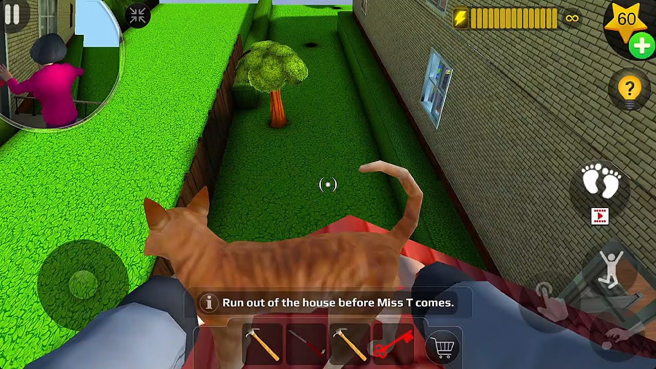 My Scary Teacher 3D: Real Life Cat Escape Challenge!