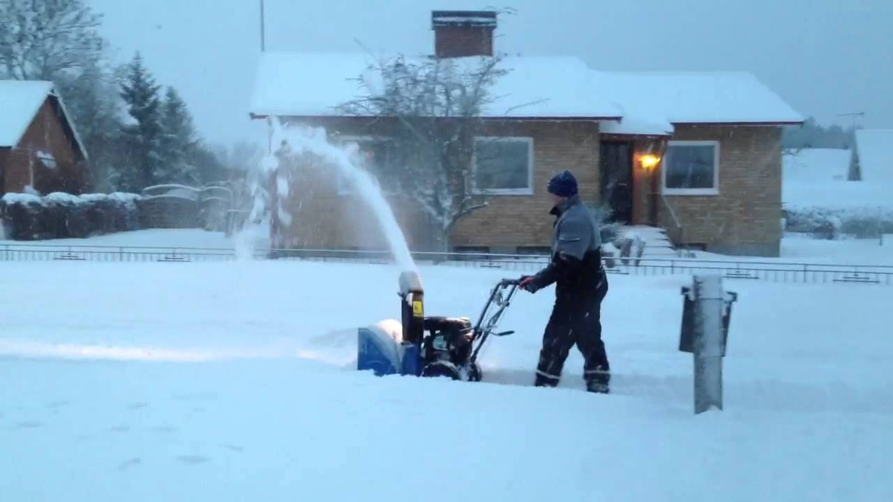 Biltema snöslunga 6,5hp