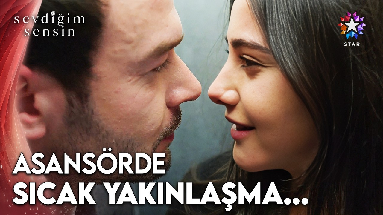Dicle ve Erkan Asansörde Baş Başa Kalırsa... | Sevdiğim Sensin 6. Bölüm