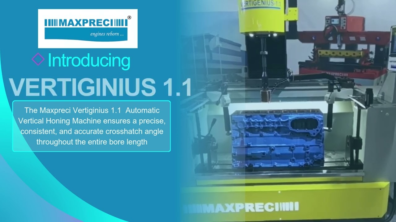 Vertiginius 1.1  Automatic Vertical Honing Machine Maxpreci