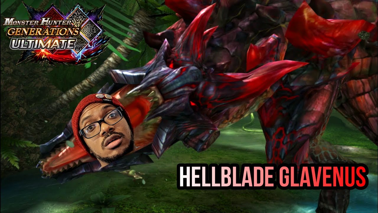 Первая охота на HELLBLADE GLAVENUS в MHGU