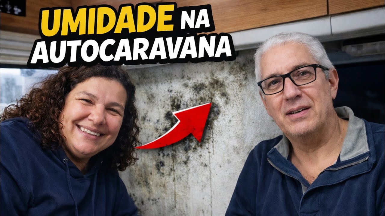 Como resolver UMIDADE na Autocaravana 😱 O Que a Chuva Está Fazendo com a Nossa!