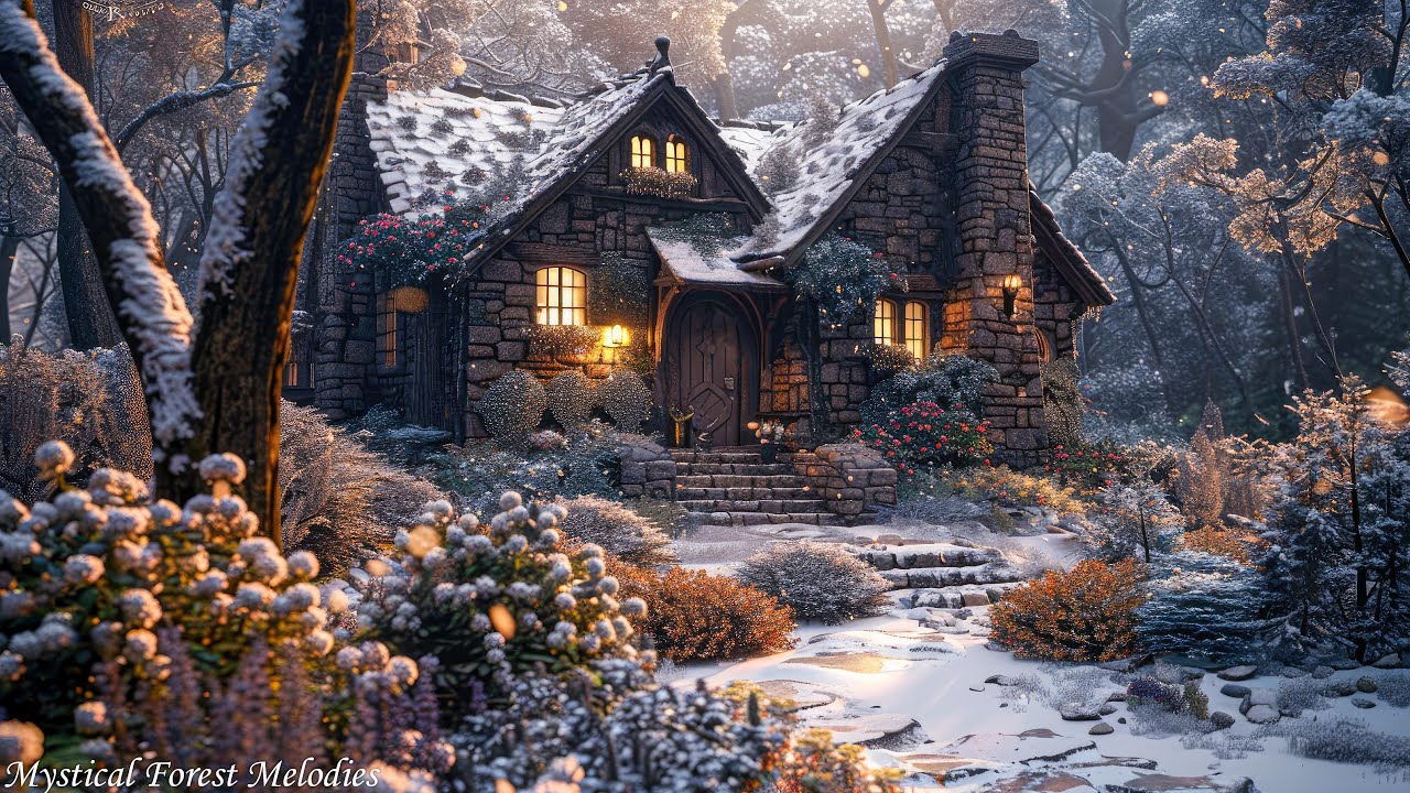 Peaceful Mysterious Hobbit House I Magical Forest Music I Magical Forest Music Helps Heal the Soul