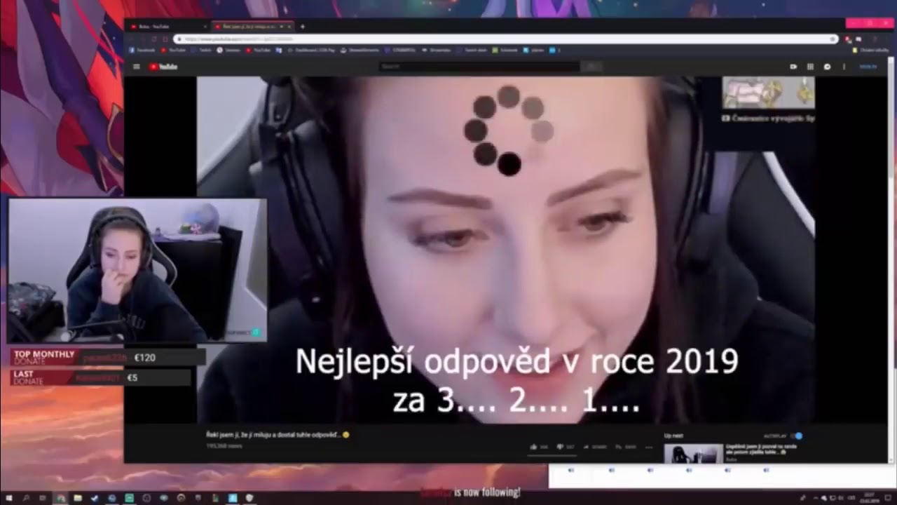 Viktorkaa reaguje na Bubovo video  Řekl jsem j&iacute;, že j&iacute; miluju a dostal tuhle odpověď   🙁