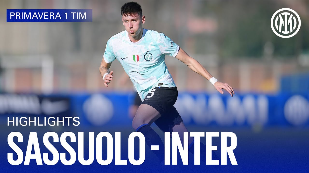 SASSUOLO 3-2 INTER | U19 HIGHLIGHTS | CAMPIONATO PRIMAVERA 1 TIM 22/23 ⚽⚫🔵