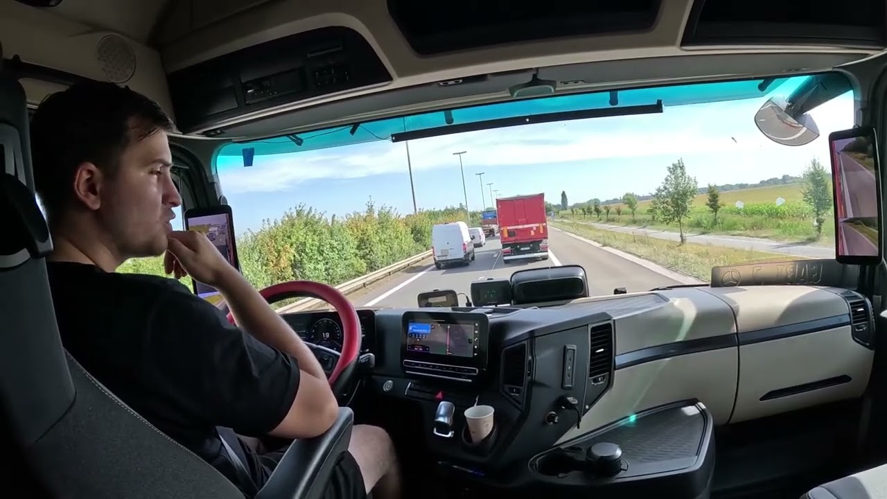 Incepem aventura prin Gent - Belgia cu camionul in vestul Europei #europe #trucking