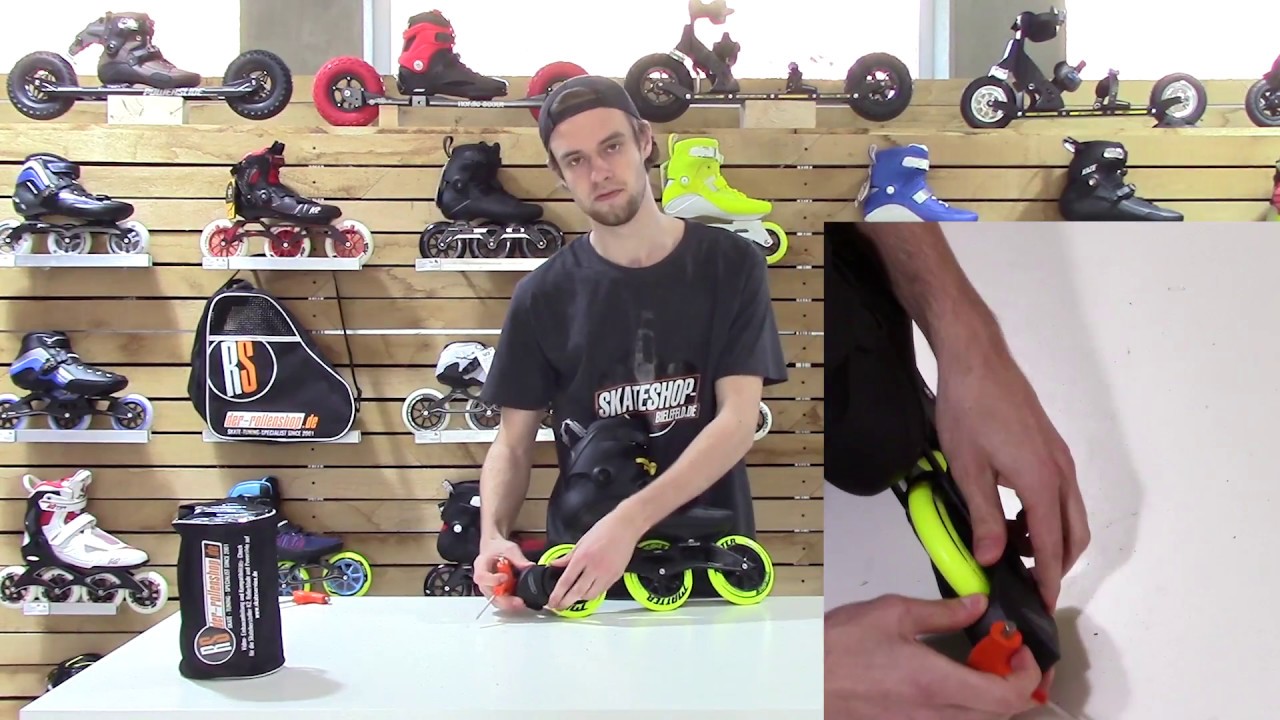 Inline Skate Test Powerslide Swell Black Road 125