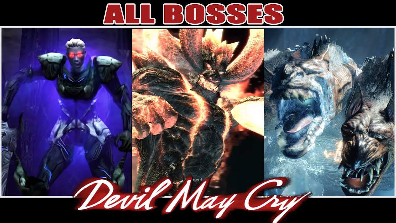 Все боссы Devil May Cry (2001-2019)
