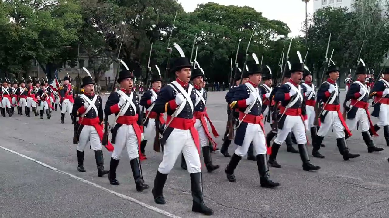 Nuevo Jefe Coronel Julio César Buoniconto. Regimiento de Infantería 1 