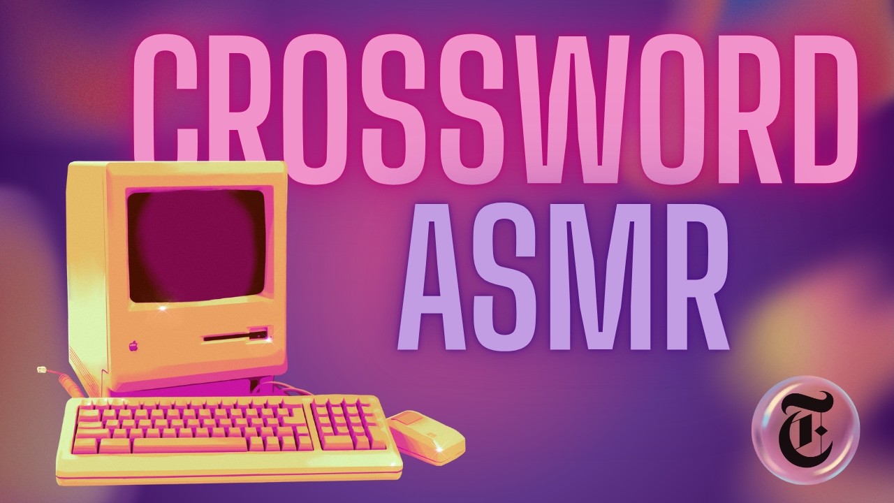 ASMR | Solving a Thursday Crossword (Whispering & Mic Scratching)