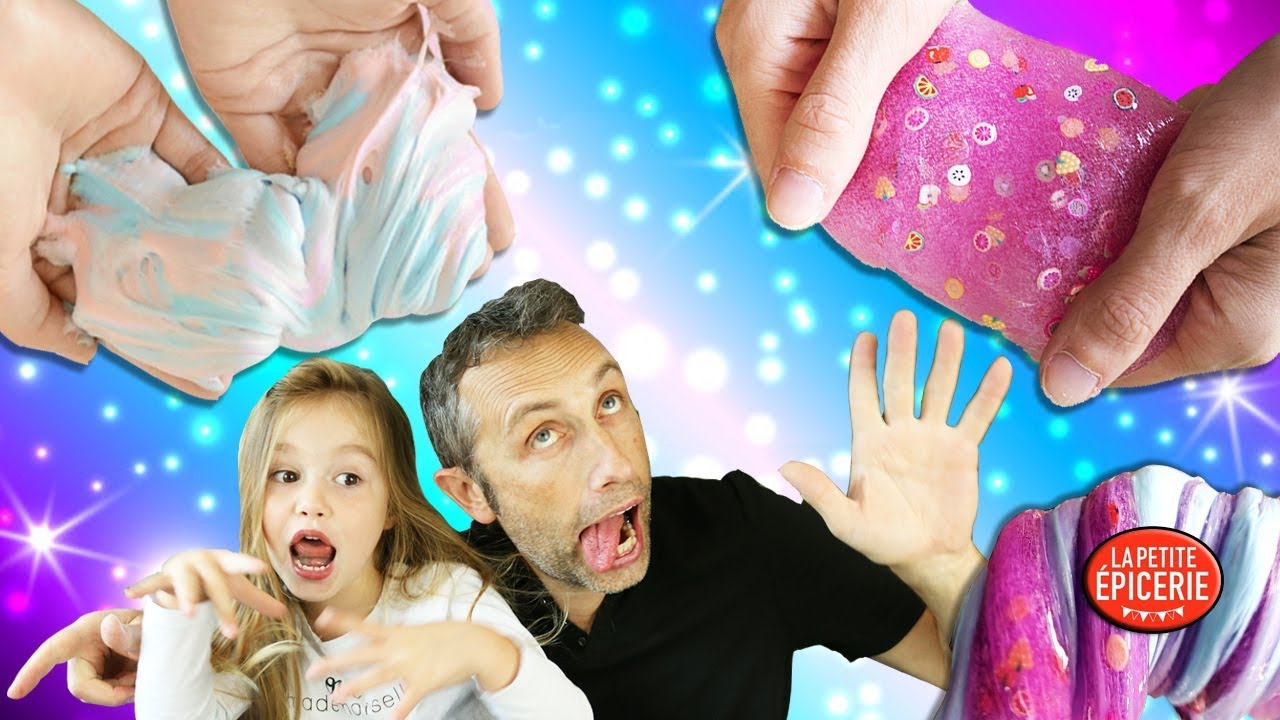 SLIME Licorne et Tutti Frutti avec les kits 9 et 10 de LA PETITE EPICERIE ! GIRLY, GLITTER & UNICORN