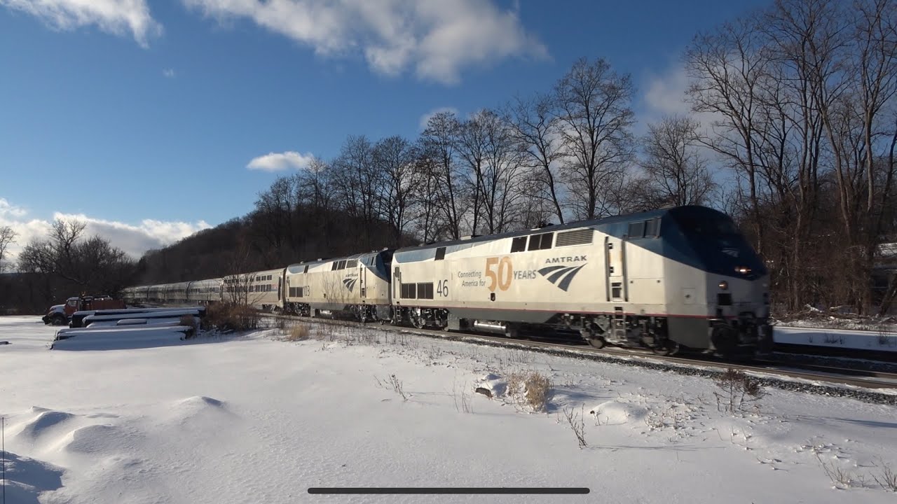 First CSX and Amtrak Trains of 2026
