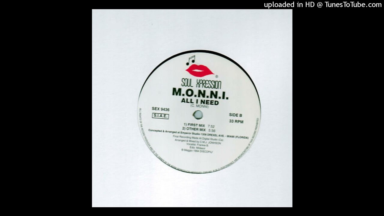 Monni - All I Need (Extended Mix)