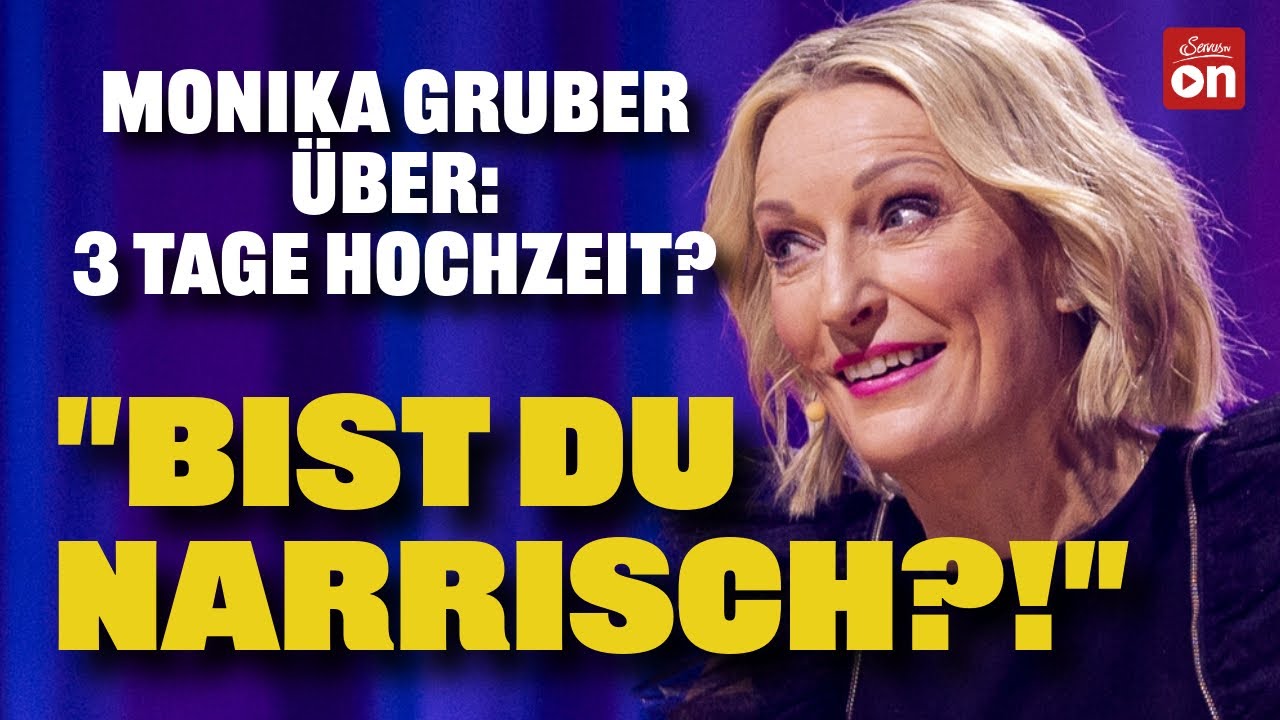 3 Tage Toskana-Hochzeit?! Ich will nur Weißwurst und Böllerschützen! 🤯🥳 | Monika Gruber