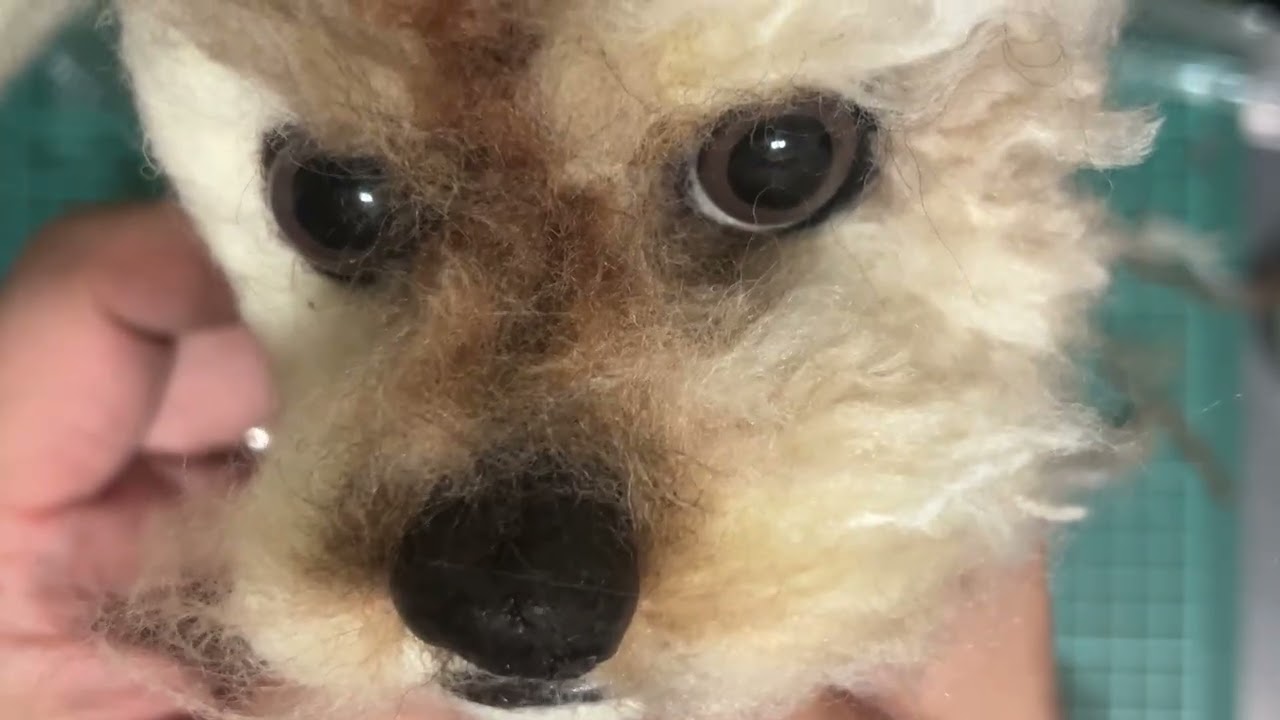 羊毛フェルトぬいぐるみ作り(3)やり直しの連続