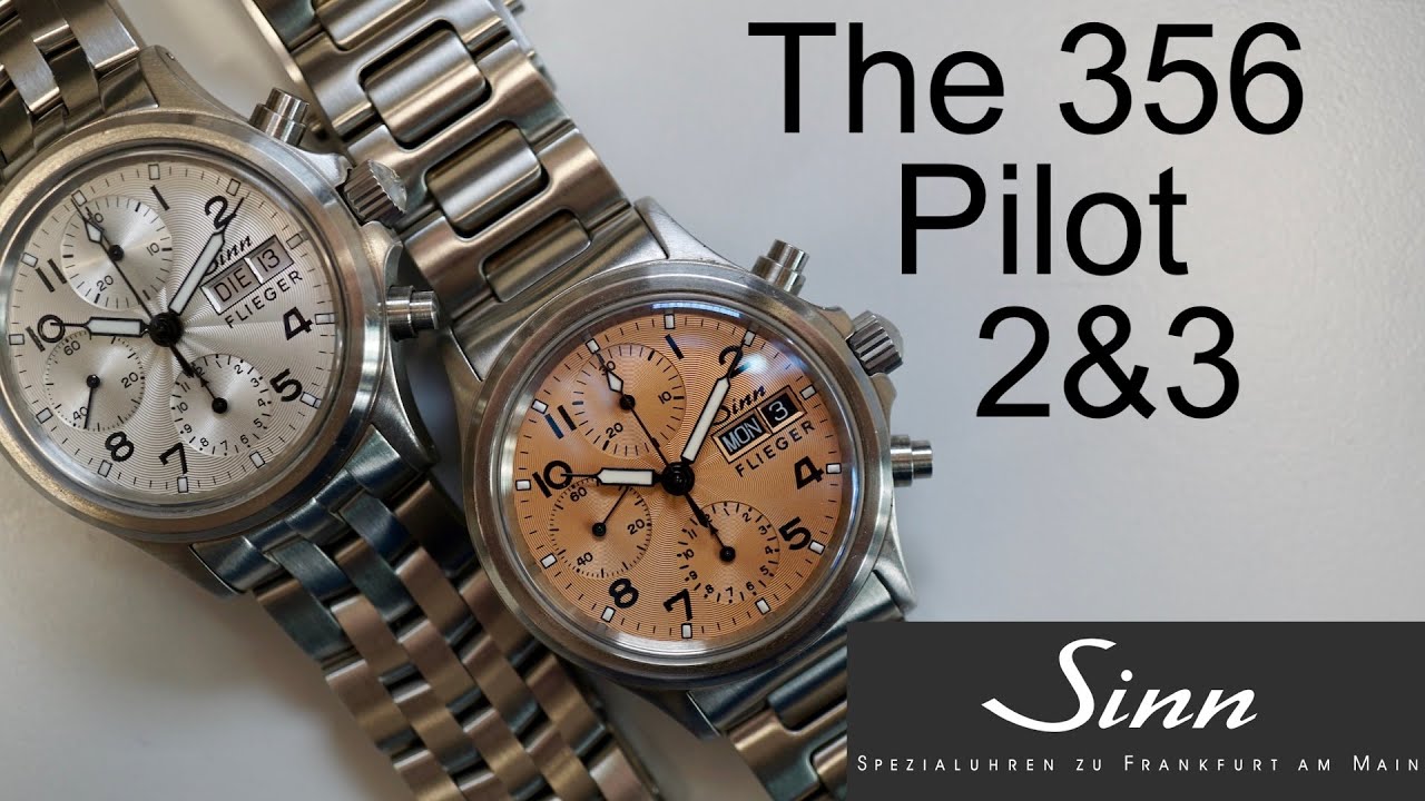 Сравнение SInn 356 Pilot 2 и 3
