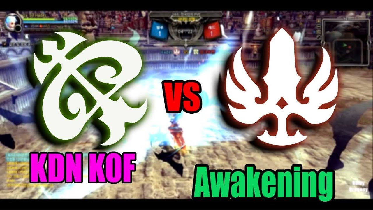Dragon Nest KOREA - Lv 93 Tempest vs Gladiator PVP KOF #Awakening