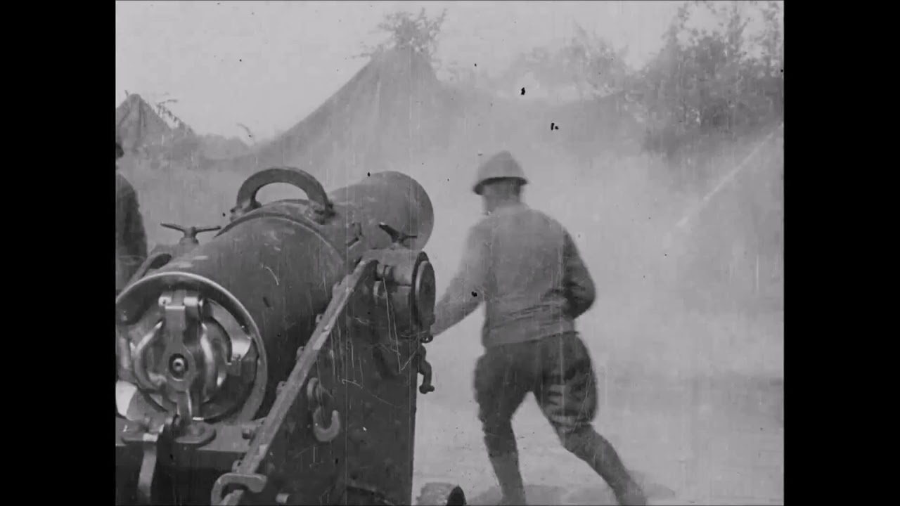 Belgian Artillery during the Great War (speed corrected)
