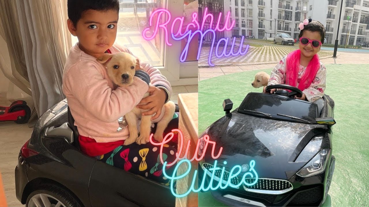 Our two Cuties in one frame #Rasbhari