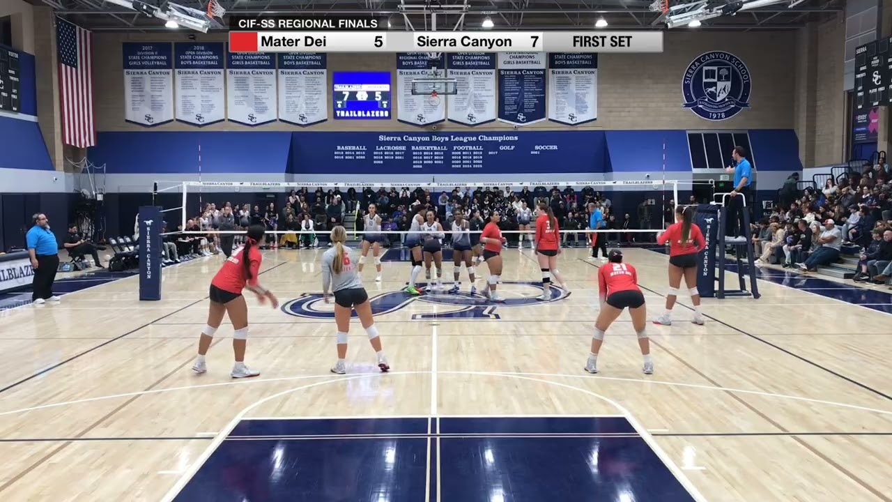 Mater Dei Varsity VS Sierra Canyon CIF-SS REGIONAL FINALS