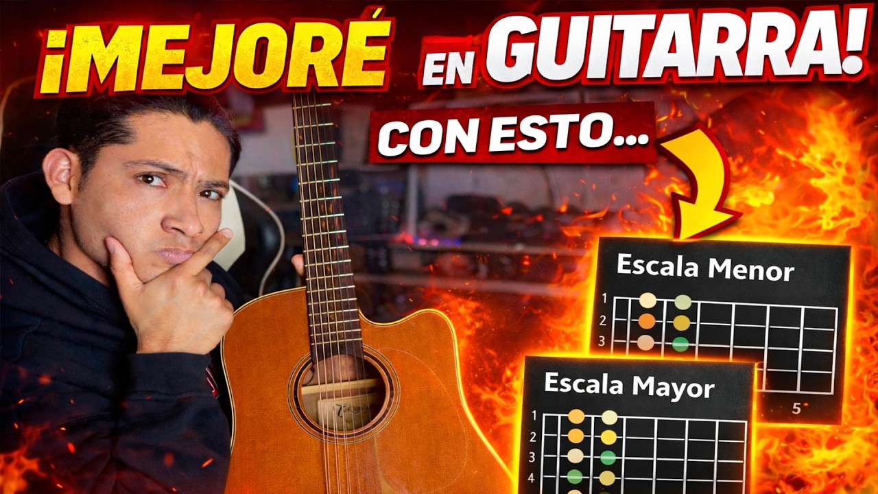 ¡Este es MI SECRETO para MEJORAR EN LA GUITARRA! - ¡QUIZA TE PUEDA SERVIR!