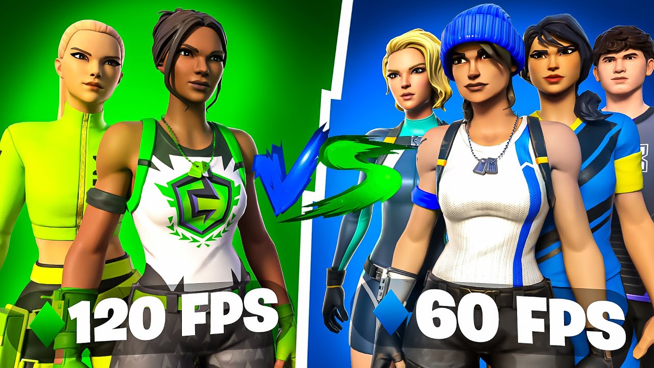 2 профессионала по 120 FPS против 4 профессионалов по 60 FPS!