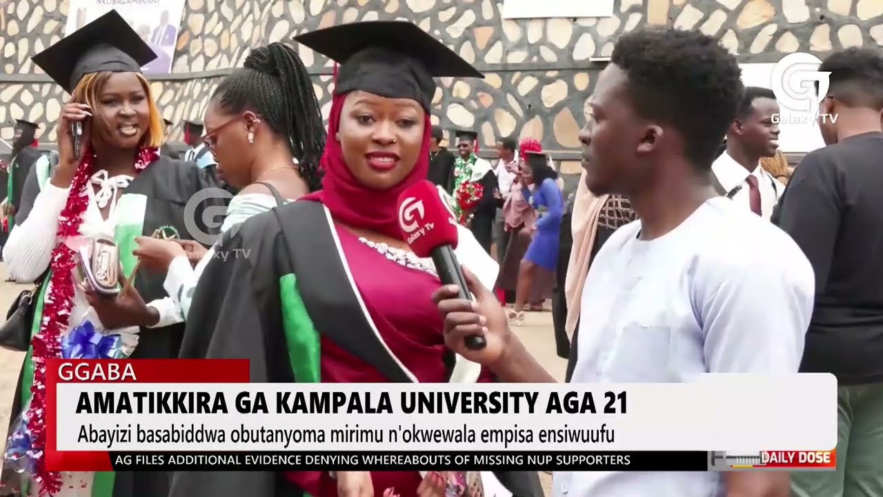 Kampala University students graduate in style | Daily Dose