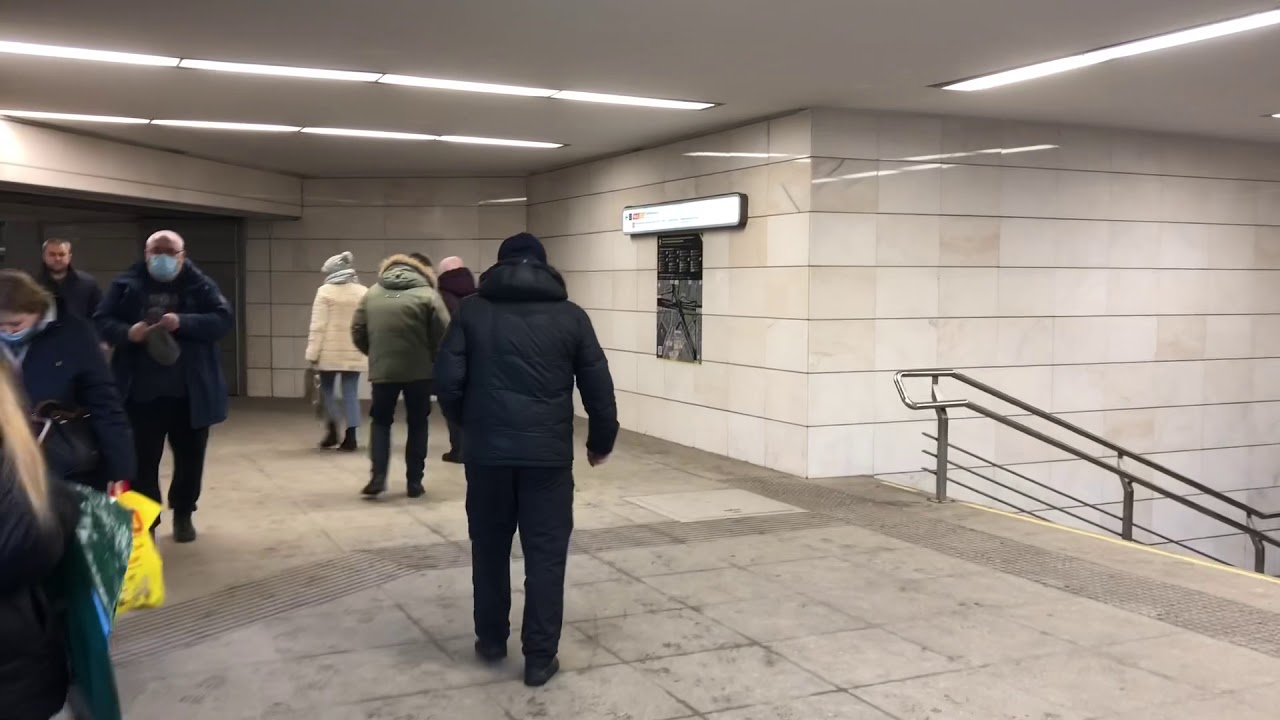 Савёловский вокзал. Обновлённый подземный переход. Метро «Савёловская».