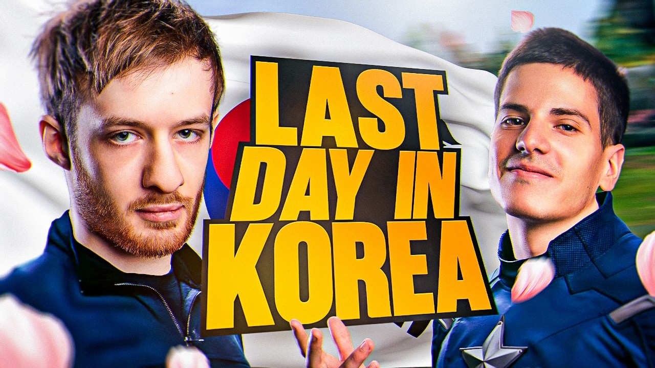 IM LEAVING VELJA IN KOREA...