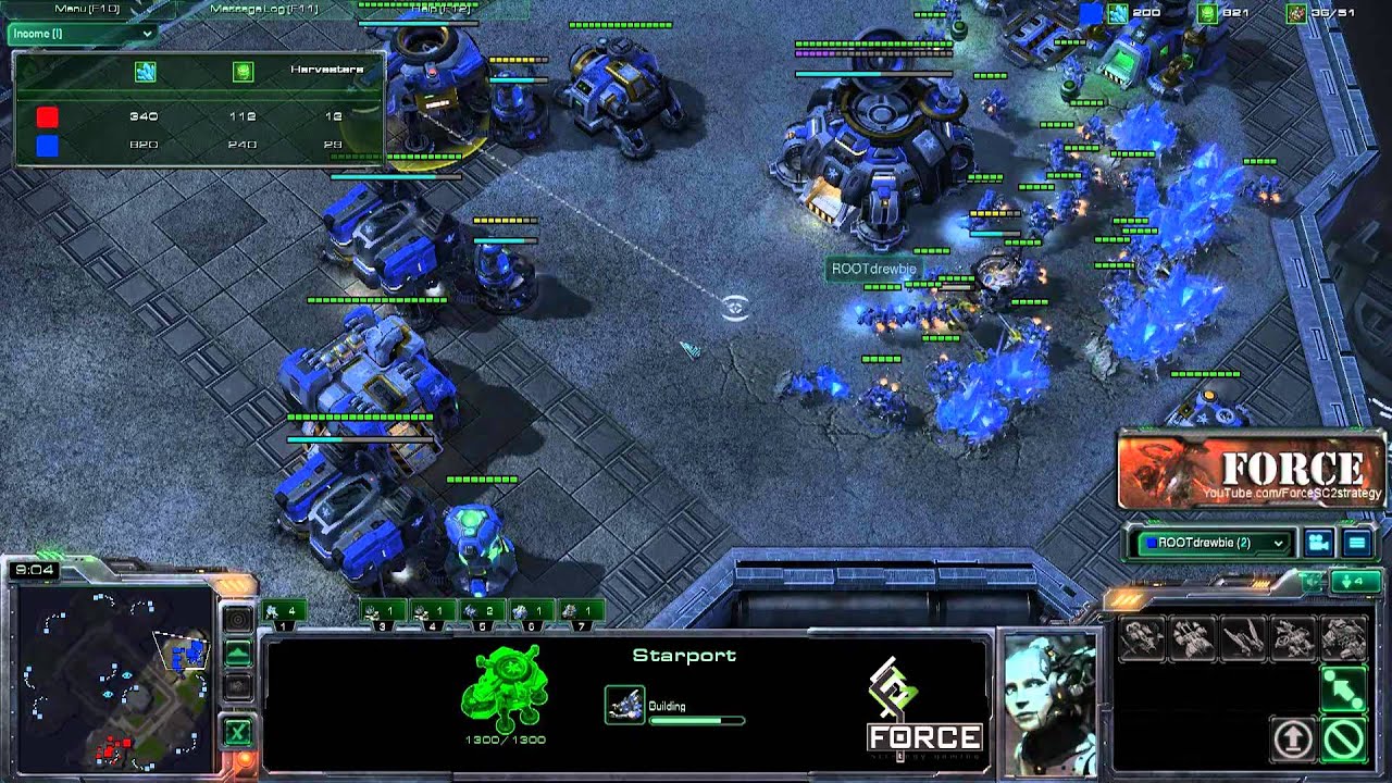 StarCraft 2 - [T] Marine Hellion Medivac: TvT Early Push - Strategy