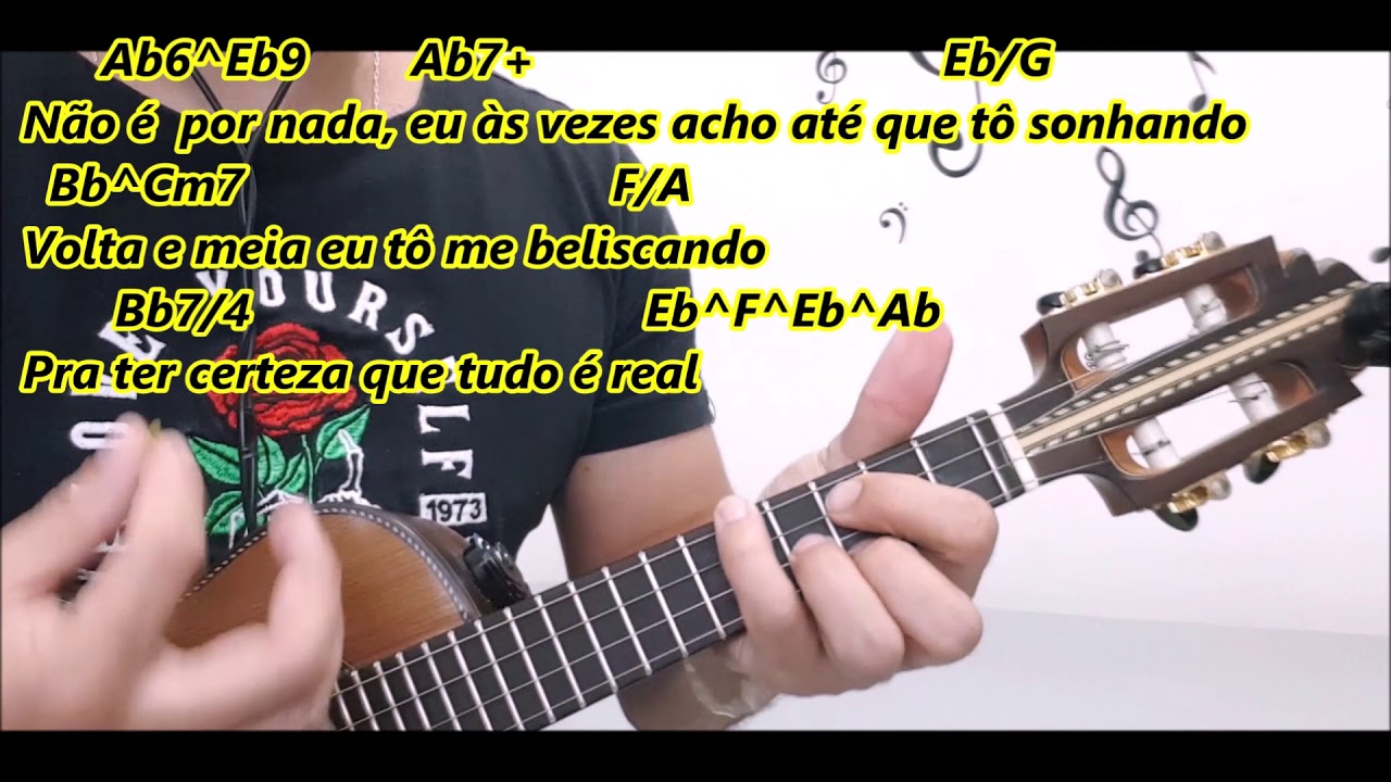 Tá na cara Ferrugem CIFRA ORIGINAL E SIMPLIFICADA