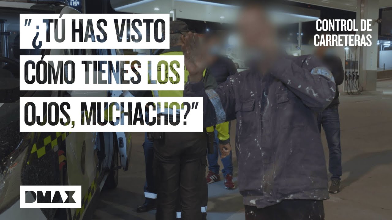 Casi atropello a un agente por culpa de los estupefacientes | Control de carreteras