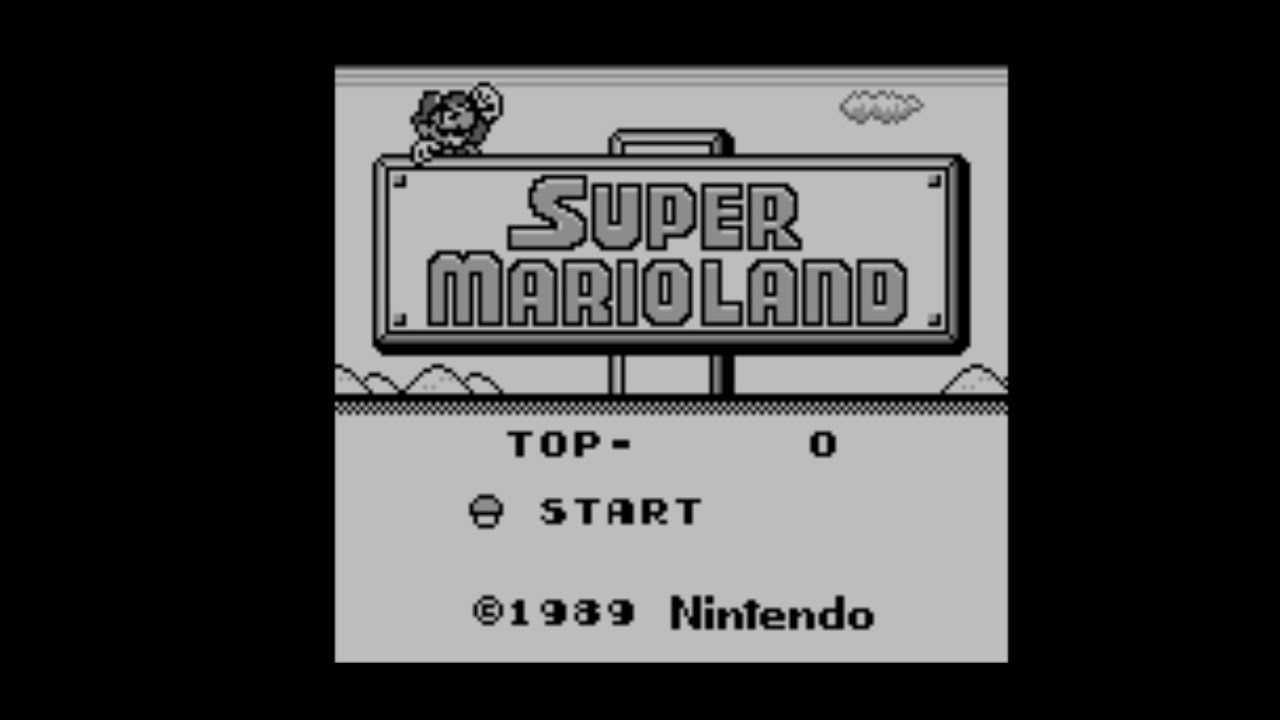 GB 슈퍼 마리오 랜드 정주행 켠왕(숨겨진요소 공략포함) GB Super Mario Land Playthrough(Hidden Point Guide)
