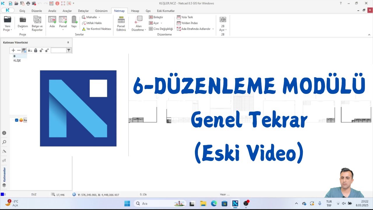 Netcad Düzenle Modülü