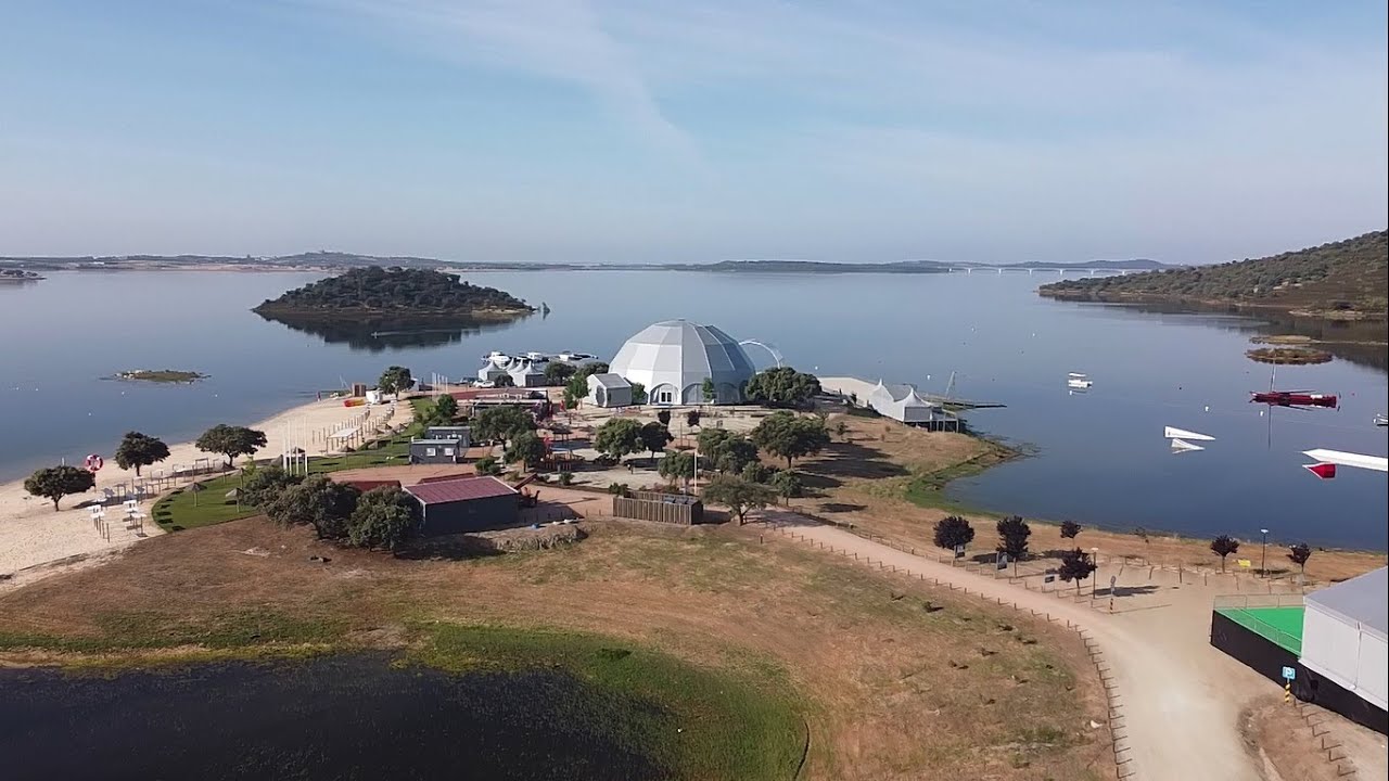 Grande lago Alqueva , pós desova e com calor é complicado