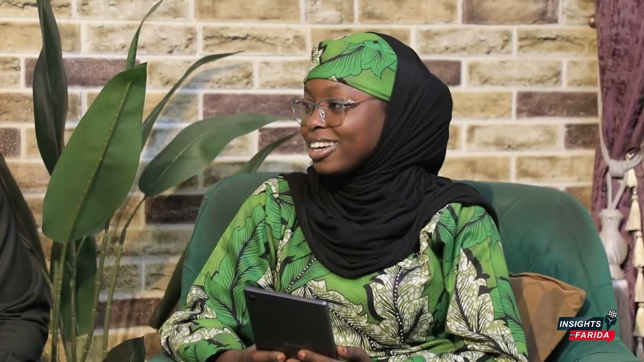 INSIGHTS WITH FARIDA: HIRA DA ENGR ADAM MUHAMMAD MUKHTAR