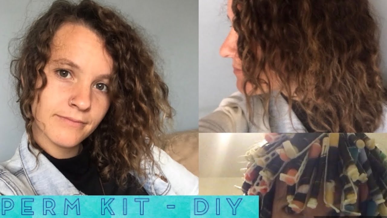 DIY PERM SPIRAL Zotos Acid quantum perm