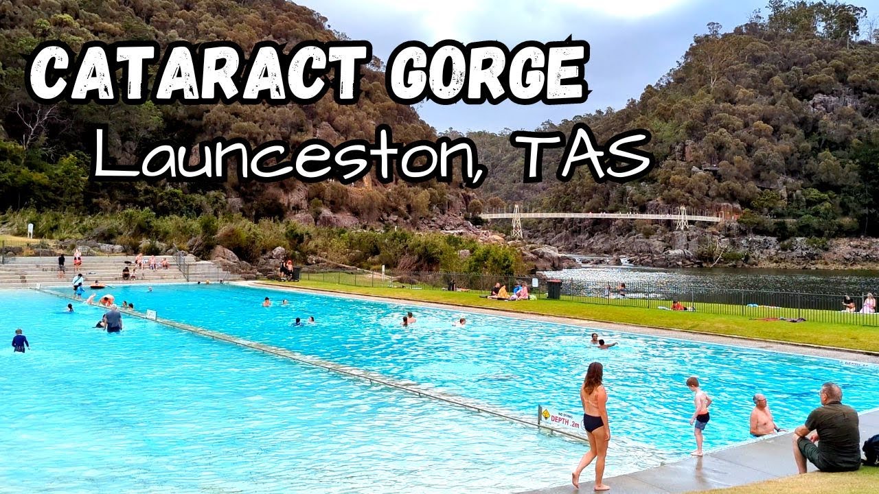 Cataract Gorge reserve Launceston Tasmania
