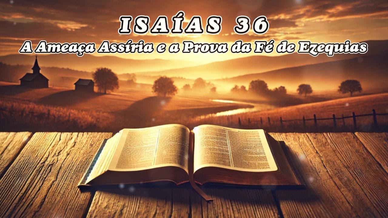 Estudo Bíblico Isaías 36: A Ameaça Assíria e a Prova da Fé de Ezequias