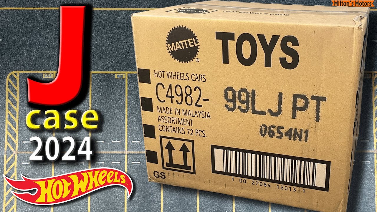 Распаковка: чехол Hot Wheels 2024 J!!