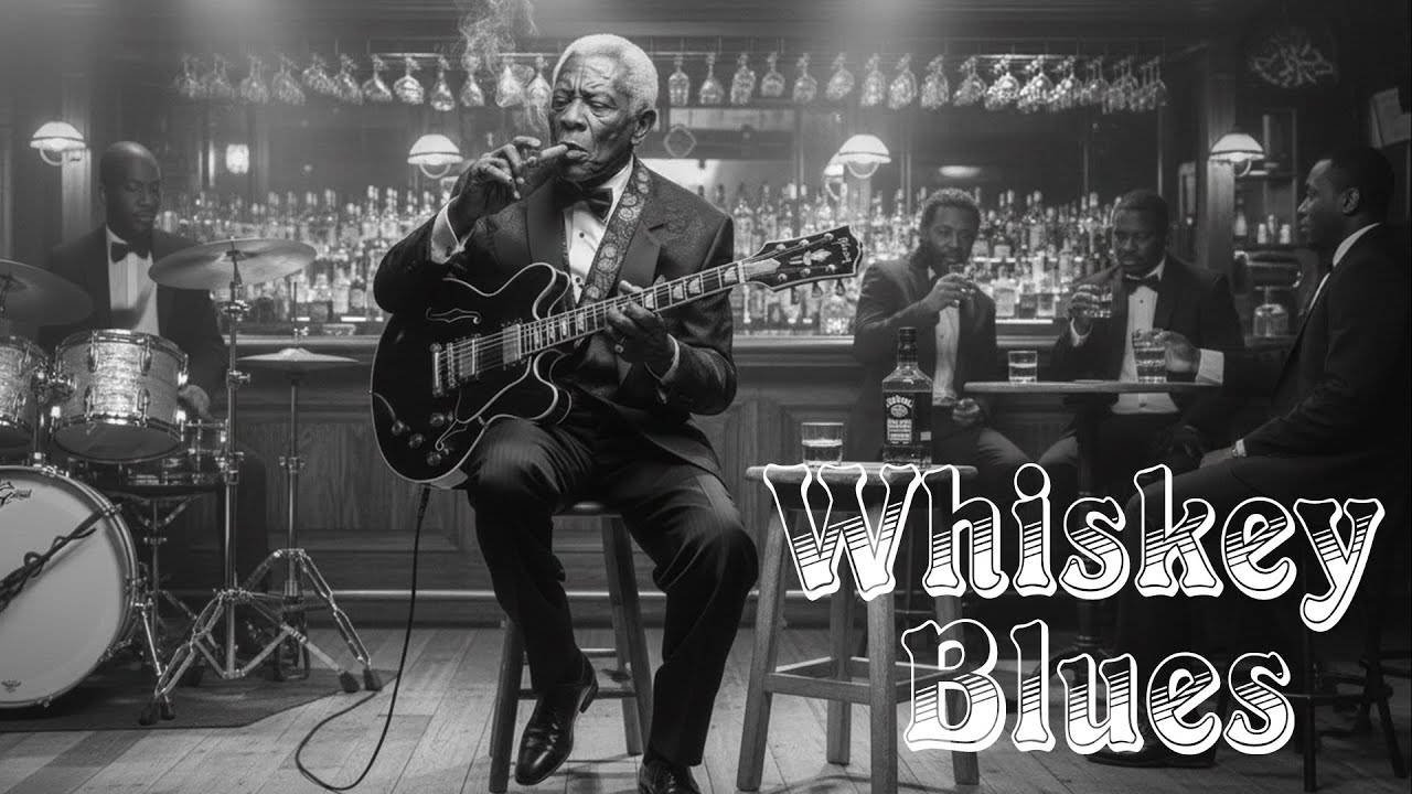 Relaxing Whiskey Blues Music 🎸 Heartbrake, Pride, Struggle, Resilience and Raw Emotional Vocals
