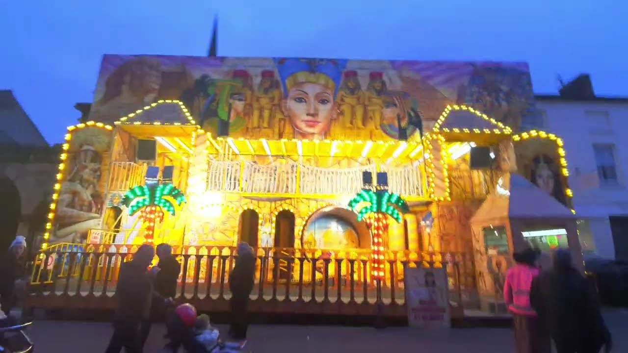Castle Donington Wakes Funfair 2023 walkthrough
