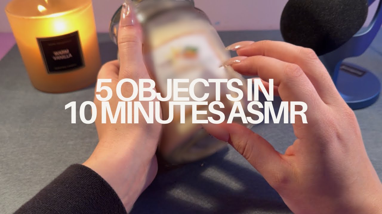 ASMR 5-object in 10 minutes!