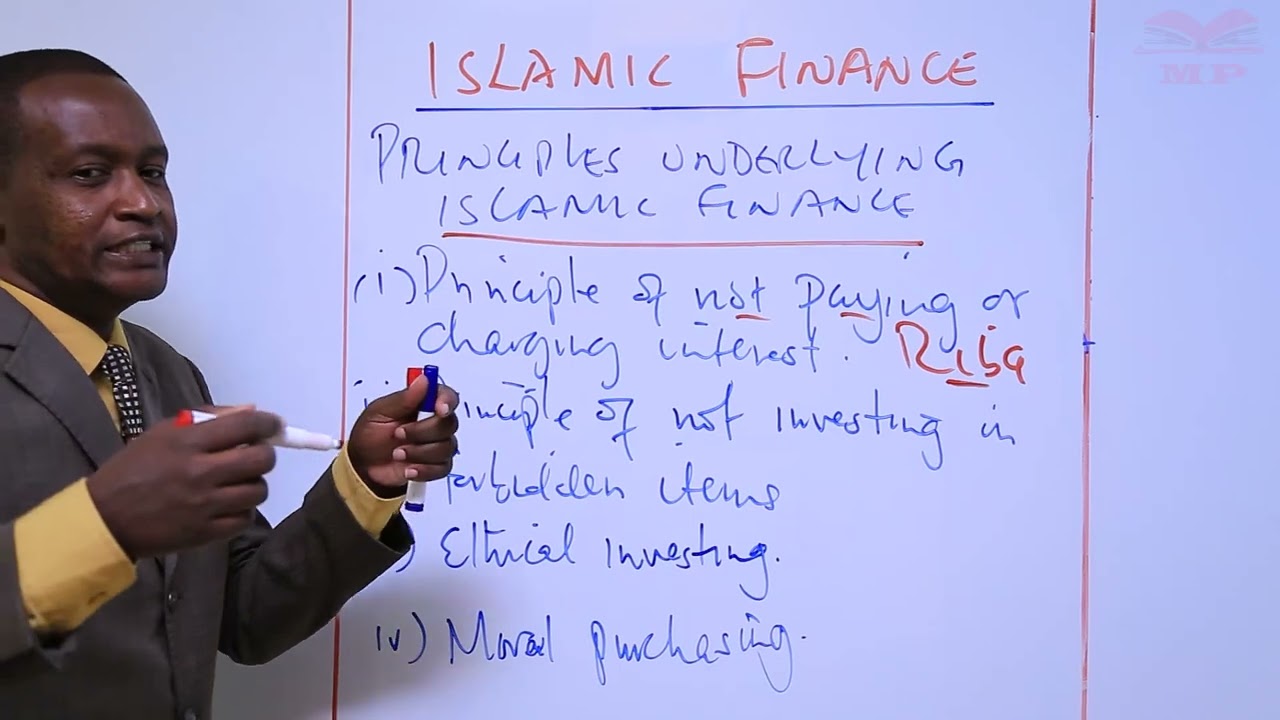 Principles Underlying Islamic Finance