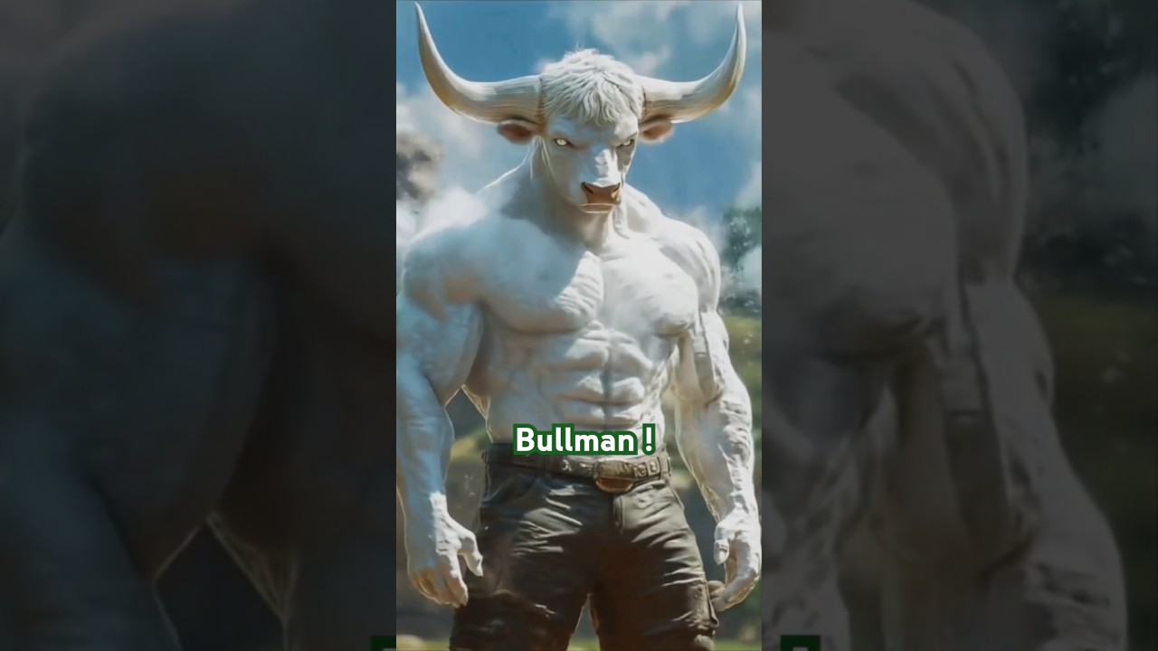bull vs man #ai #fusion #viralfypシ  #viralfunny #funnyshorts #coolvideo  #games #best #top #realstic