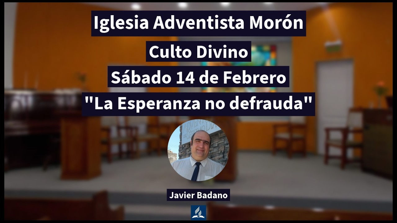 14/02/2026 Culto Divino: Ptor Javier Badano - 