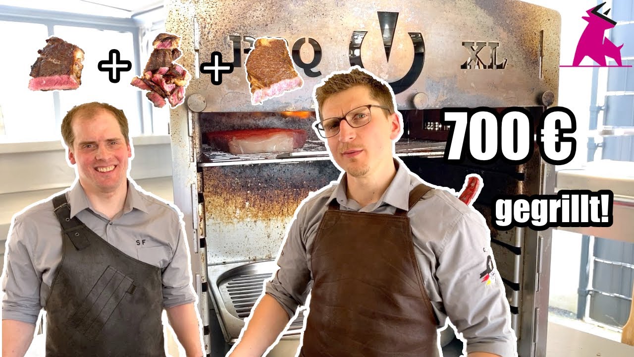 DAS TEUERSTE STEAK GRILLEN? - 700 EURO AUF DEM GRILL! - Fleischsommelier trifft Gewürzsommelier