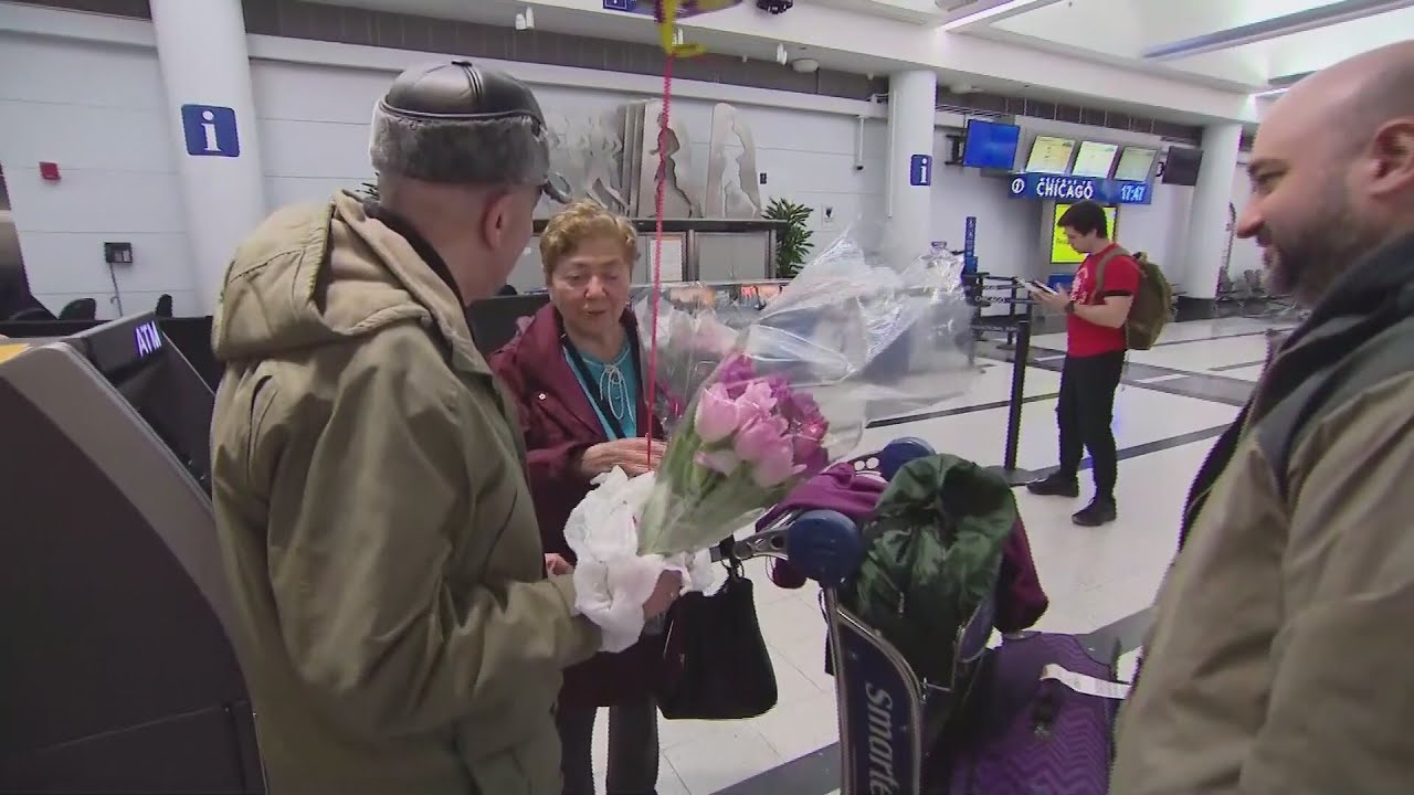 Chicago families reunite with loved ones as flights from Middle East arrive