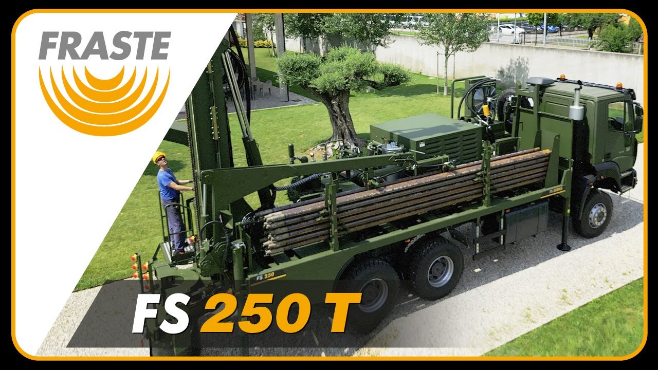 FRASTE FS-250 T drilling rig: Simply the Best!